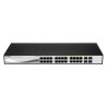 Switch d-link 24 porte 10/100/1000mbps gigabit poe smart con