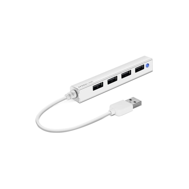 hub usb speedlink snappy sim usb 2.0 [sl-140000-we]