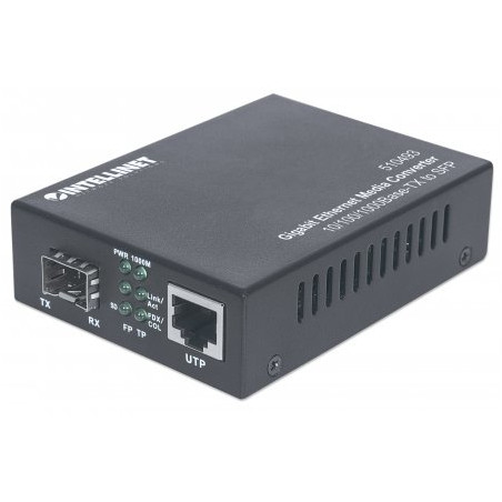 convertitore multimediale intellinet 10/100/ 1000base-tx-slot
