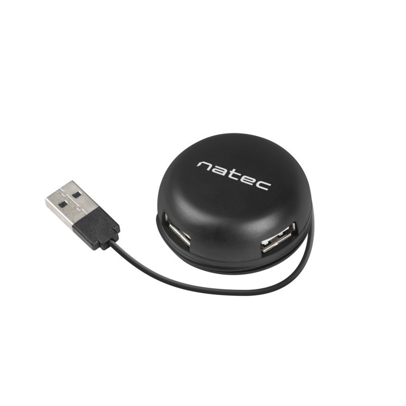 hub usb natec bumblebee 4-porte nero [nunatus4p000013]