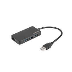 hub usb natec usb 3.0 falena 4porte nero [nhu-1342]