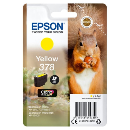 cartuccia epson 378 giallo [c13t37844020]