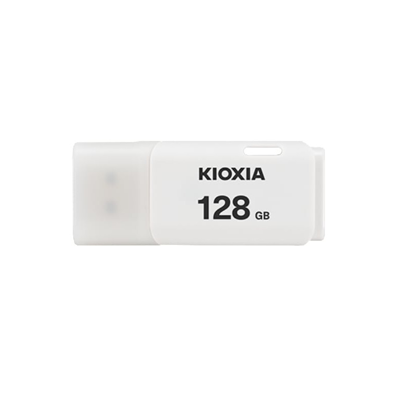 pen drive 128gb kioxia u202 hayabusa usb2.0 bianco [lu202w128g]