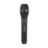 microfono majestic wireless uhf mic-601w con ricevitore ricaricabile