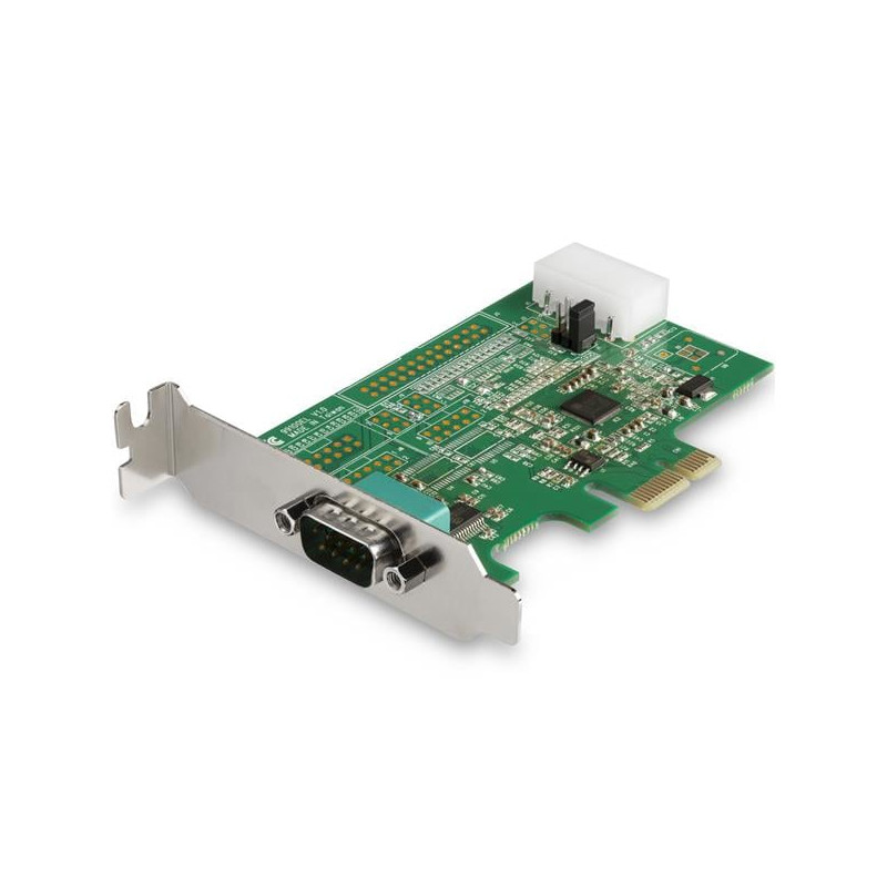 scheda di rete startech.com pci express 1 porta rs232 con uart 16950