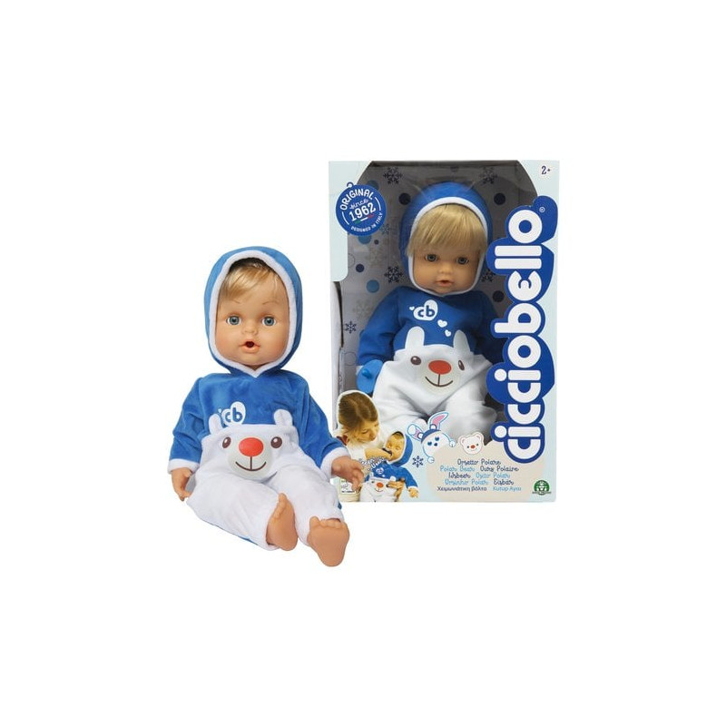 giochi preziosi bambola cicciobello orsetto polare 42cm
