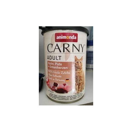 cibo umido per gatti animonda carny adult con pollo + tacchino e