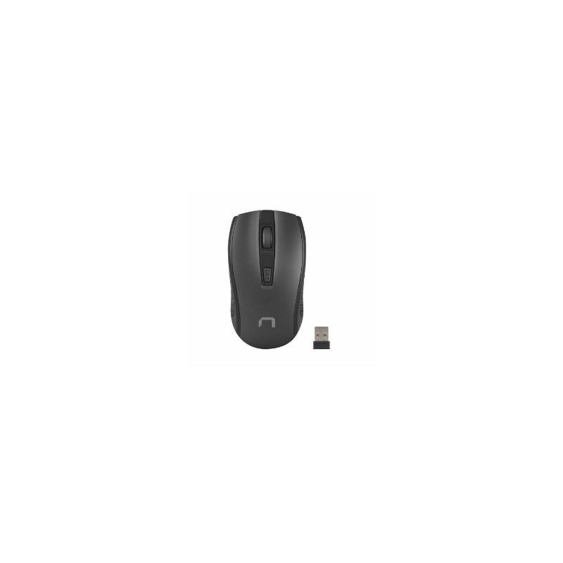 mouse natec jay 2 wireless 1600 dpi ottico nero [umnatrbd0000025]