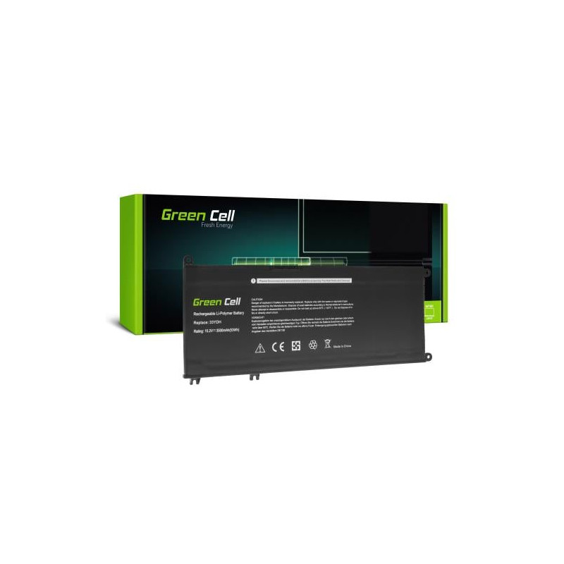 batteria notebook green cell 33ydh per dell inspiron g3 3579 3779