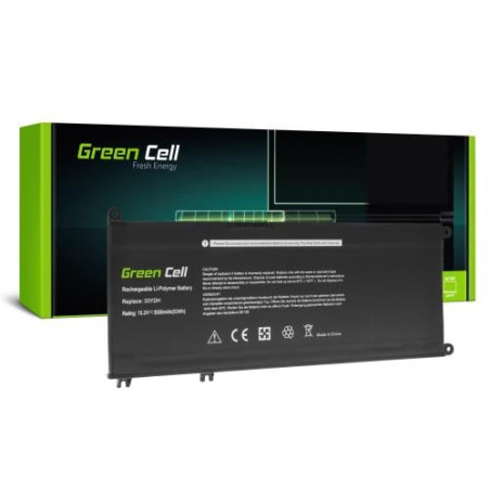 batteria notebook green cell 33ydh per dell inspiron g3 3579 3779
