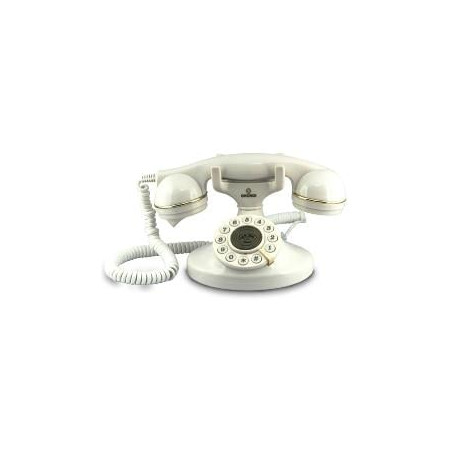 Telefono fisso brondi vintage 10 bianco