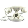Telefono fisso brondi vintage 10 bianco