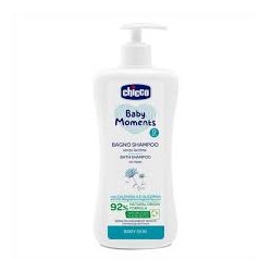 bagno shampoo chicco 10591 baby moments per corpo e capelli di bimbo