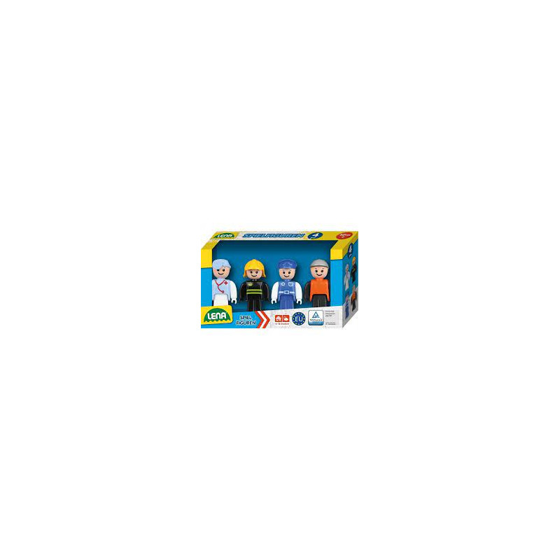 set di figurine lena blu 4pz [wmlnap0u9004490]
