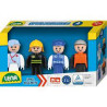 set di figurine lena blu 4pz [wmlnap0u9004490]