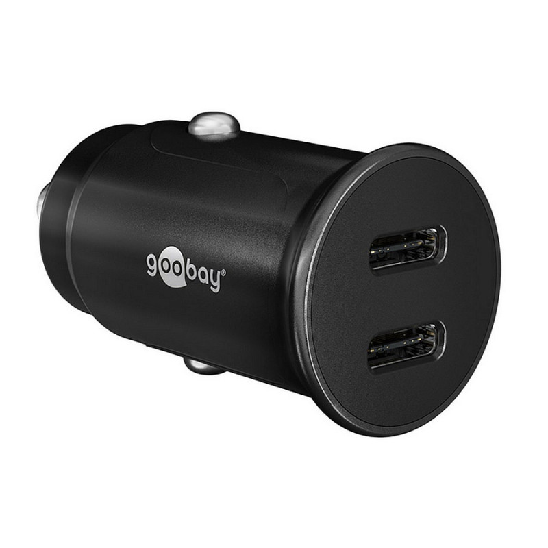 alimentatore da auto gooday 59705 usb-c 24v 30w nero [59705]