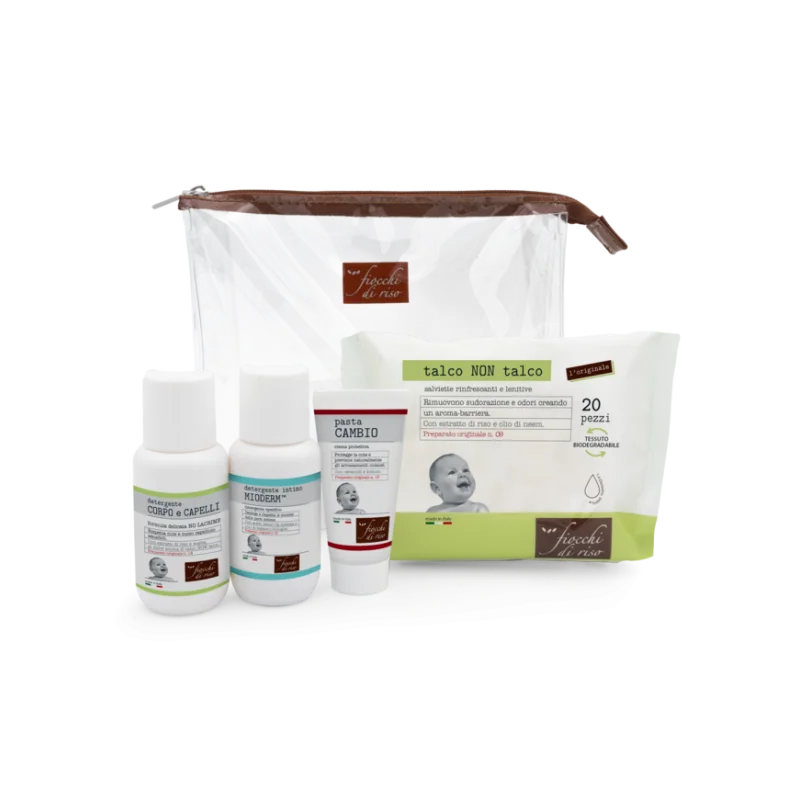 cofanetto bagnetto fiocchi di riso per bebe 20pz [953107]