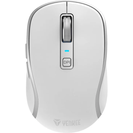 mouse yenkee yms 2085we senza fili con sensore ottico bianco [umyenrbdms2085w]