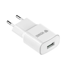 alimentatore da rete yenkee yac 2013wh usb-a 12w 2.4a bianco