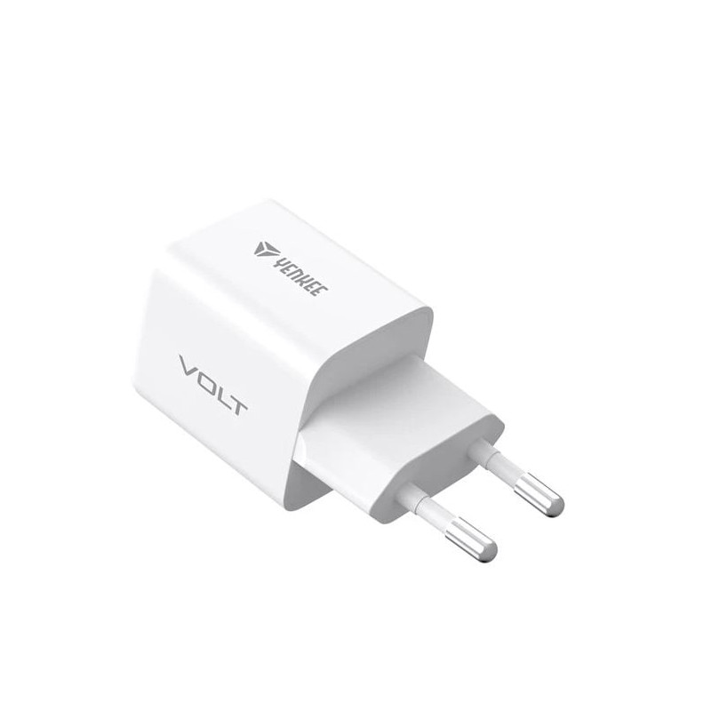alimentatore da rete yenkee yac g35wh usb-c 35w 3a bianco [azyenulyacg35wh]
