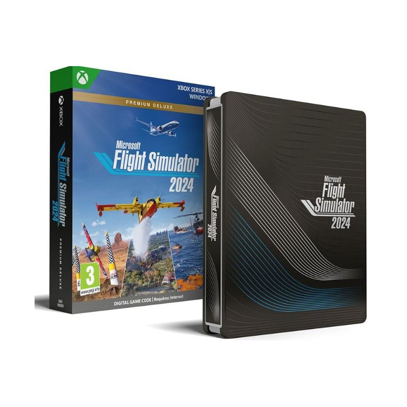 videogioco xbox microsoft flight simulator 2024 premium deluxe edition