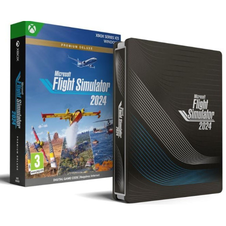 videogioco xbox microsoft flight simulator 2024 premium deluxe edition