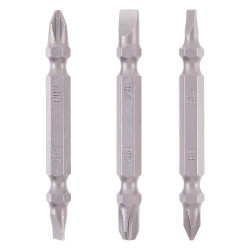 set inserti einhell avvitatore 6.5cm grigio 3pz