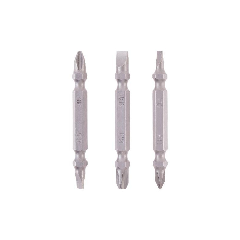 set inserti einhell avvitatore 6.5cm grigio 3pz