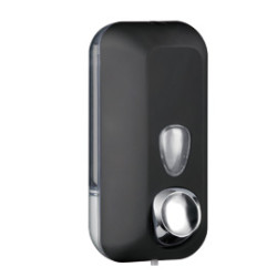 Dispenser sapone liquido 0,55lt black soft touch [a71401ne]