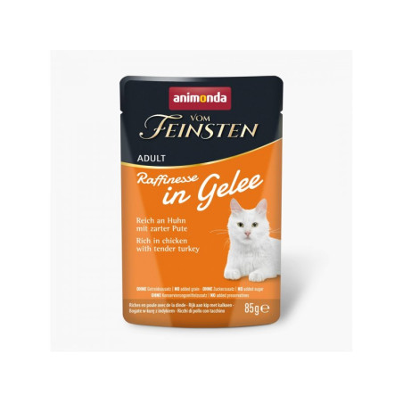 mangime animonda vom feinsten adult raffinesse in jelly ricco di