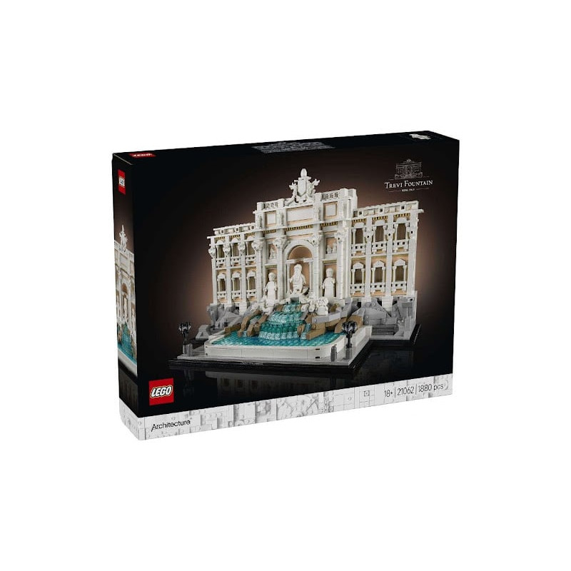 set di costruzioni lego 21062 architecture fontana di trevi multicolore
