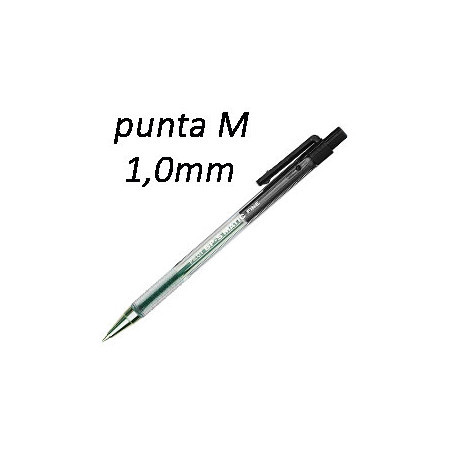 Penna sfera scatto bp-s matic nero medio 1.0mm pilot [001620]