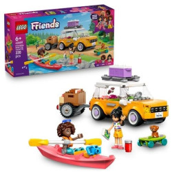 gioco di costruzione lego friends viaggio in auto per amicizia multicolore