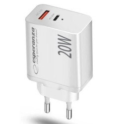 alimentatore da rete esperanza 20w bianco [ezc105w]