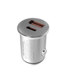 alimentatore da auto onyx cc1-45 con 2 porte usb-a + usb-c