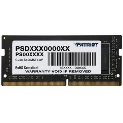 ram so-dimm ddr4 1x8gb patriot 3200mhz nero [psd48g320082s]
