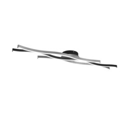 plafoniera a led trio blaze smd 35w 4300lm 2300+3000+4000k ip20 alluminio