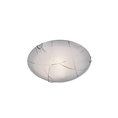 plafoniera a led trio sandrina e27 ip20 40w bianco [601200100]