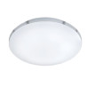 plafoniera a led trio apart 22w 3000k ip44 2500lm bianco cromo [659412406]