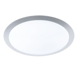 plafoniera a led trio gonzalo 3000k ip20 25w bianco titanio [626512587]