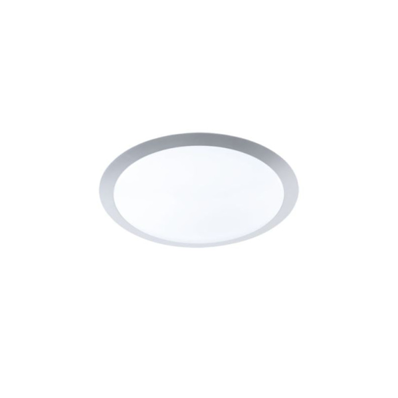 plafoniera a led trio gonzalo 3000k ip20 25w bianco titanio [626512587]