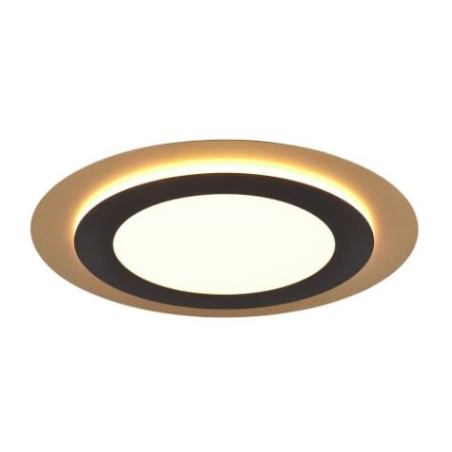 plafoniera a led trio morgan 5600lm ip20 42w 2700-6500k con telecomando