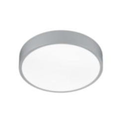 plafoniera a led trio waco 28w ip20 3200lm 2300/3000/4000k 31cm grigio