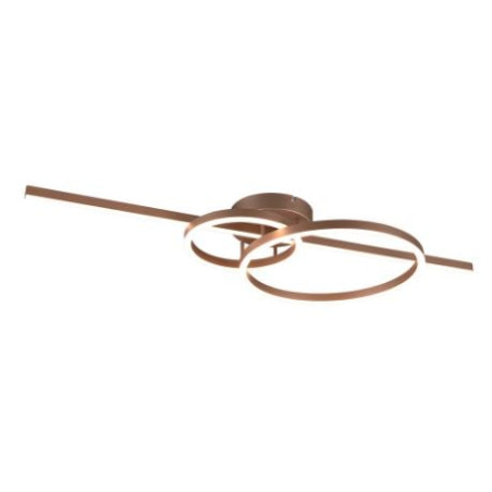 plafoniera a led trio montilla dimmer telecomando 54w 6300lm 2700/6000k