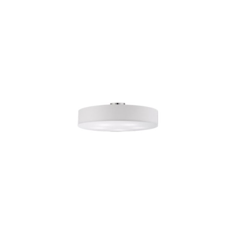plafoniera a led trio hotel 5xe27 ip20 60w tessuto bianco [603900501]