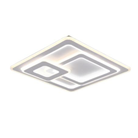 plafoniera a led trio mita dimmerabile con telecomando 76w 2700-6000k