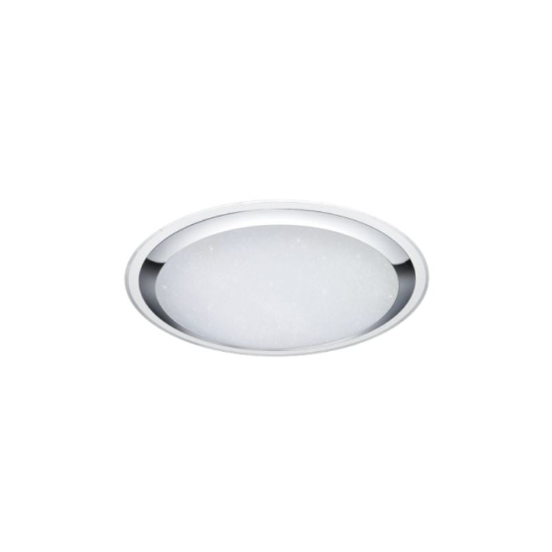 plafoniera a led trio miko dimmerabile con telecomando 90w 10800lm
