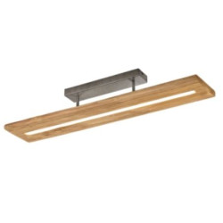 plafoniera a led trio brad in stile moderno 27w 3400lm 3000k ip20