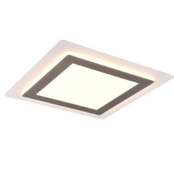 plafoniera a led trio morgan quadrata dimmerabile cct 46w ip20 2700-6500k