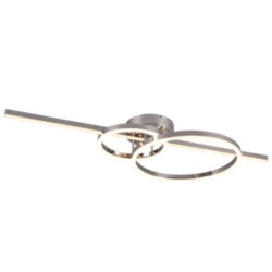 plafoniera a led trio montilla dimmerabile con telecomando 6300lm